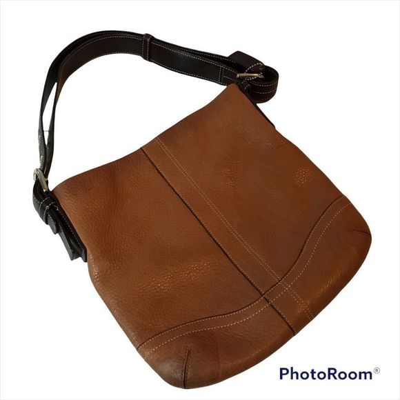 Authentic COACH legacy signature legacy hobo bag purse pebbled leather - Picture 12 of 12